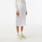 Elastic Waist Fluid Pleated Skirt lacoste elastic waist fluid pleated skirt