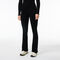 lacoste seamless ribbed knit flared leggings