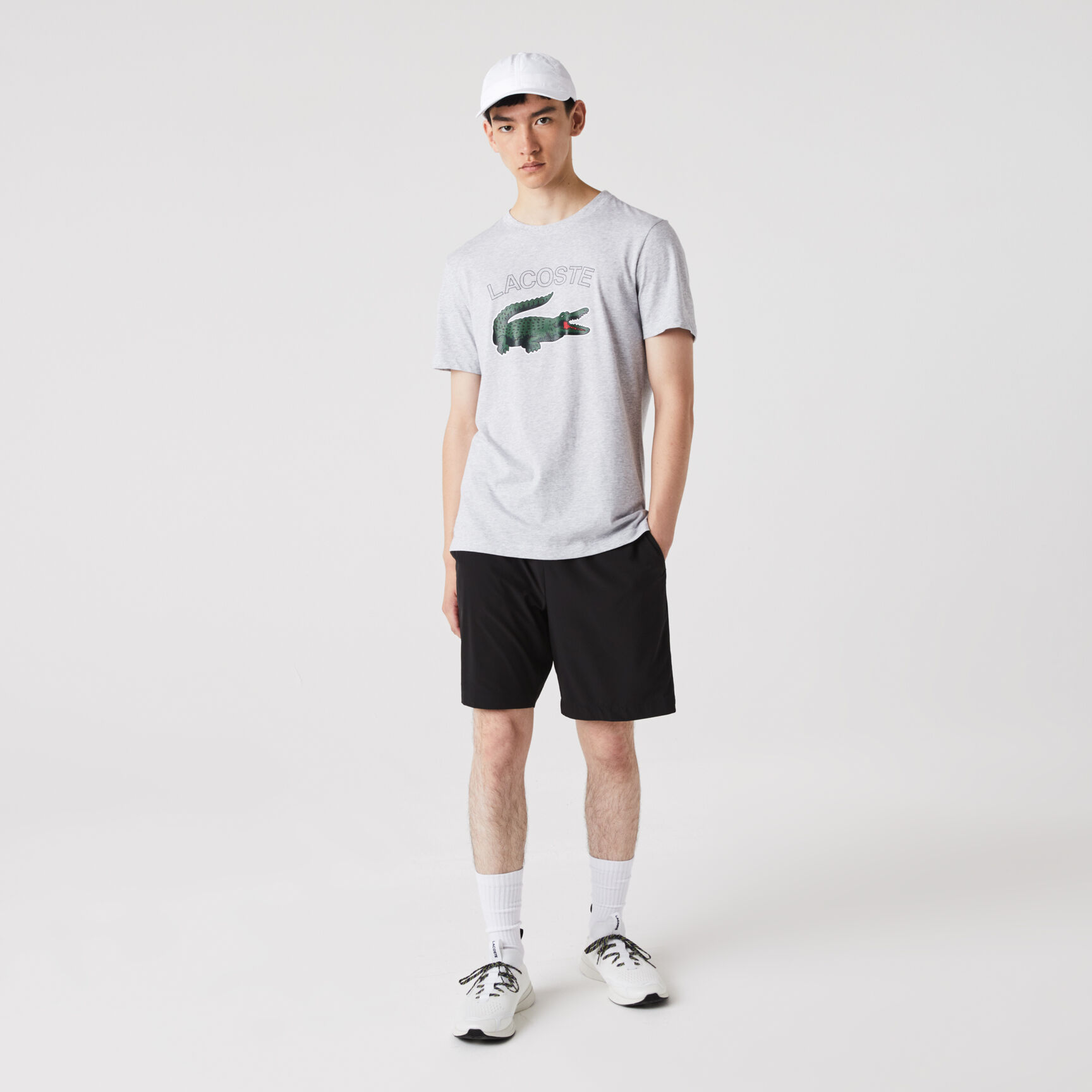 Men's Lacoste SPORT Crocodile Print Jersey T-Shirt Men's Lacoste SPORT Crocodile Print Jersey T-Shirt