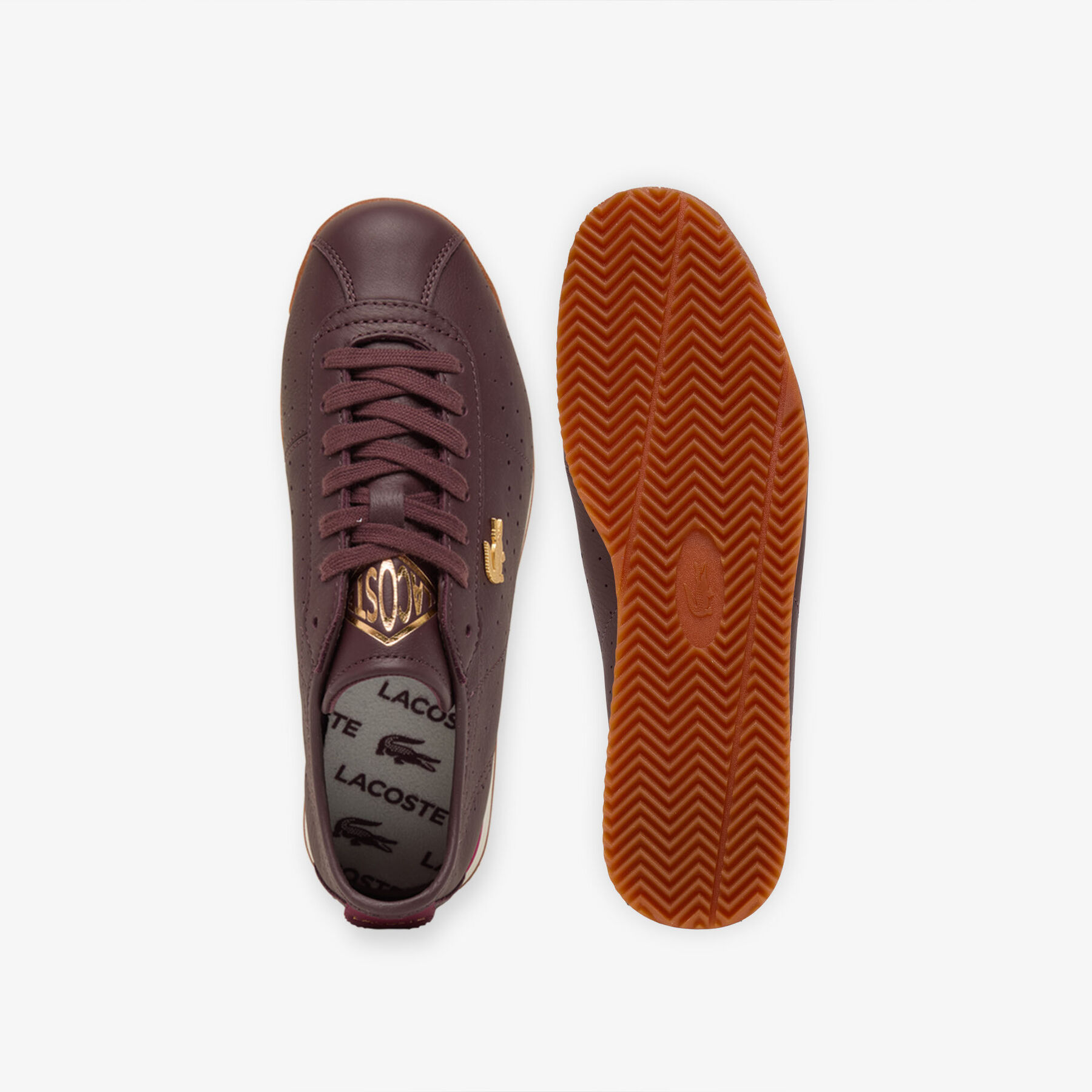 لاكوست women s club low sneakers