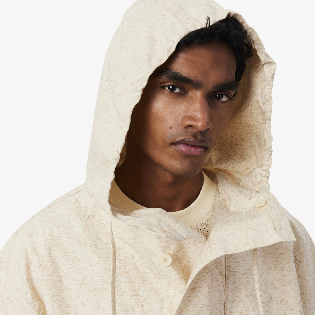Water-Repellent Printed Jacket lacoste water repellent printed jacket