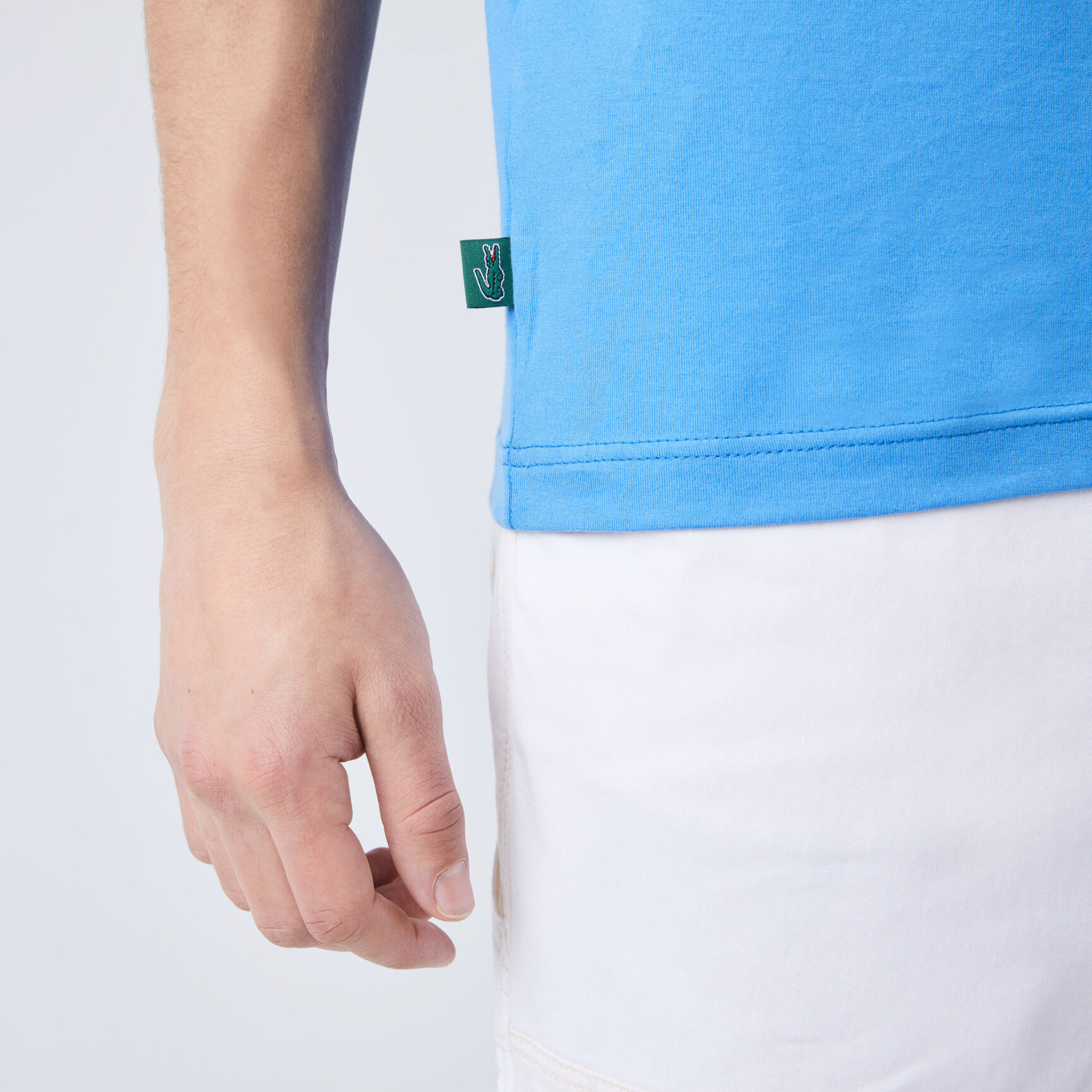 Men's Tennis Embroidery Crew Neck Cotton T-Shirt Men's Tennis Embroidery Crew Neck Cotton T-Shirt