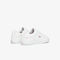 lacoste children s lerond synthetic iridescent trainers