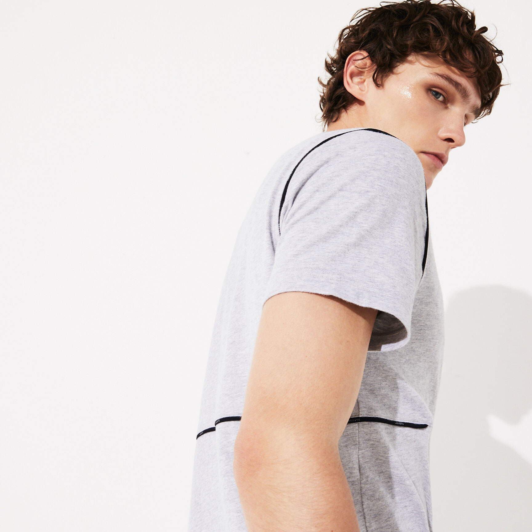 Men's Lacoste SPORT Ultra Soft Cotton Zip Polo Shirt Men's Lacoste SPORT Ultra Soft Cotton Zip Polo Shirt