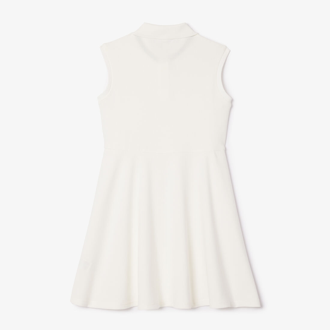 فستان بولو لاكوست ضيق من أعلى وواسع من أسفل بيكيه مطاطي للبنات فستان بولو لاكوست ضيق من أعلى وواسع من أسفل بيكيه مطاطي للبنات