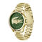 lacoste le croc metal bracelet watch