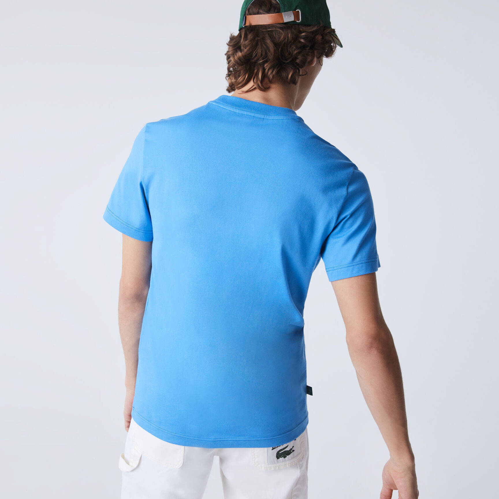 Men's Tennis Embroidery Crew Neck Cotton T-Shirt Men's Tennis Embroidery Crew Neck Cotton T-Shirt