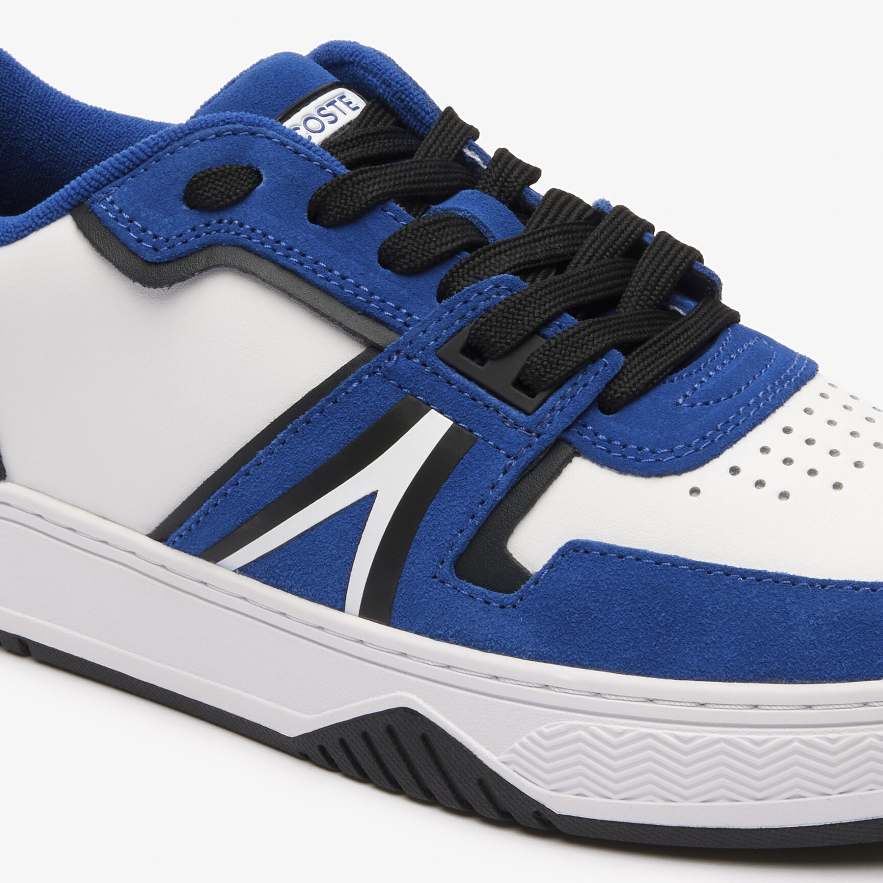 Men's L001 Coated Leather Trainers