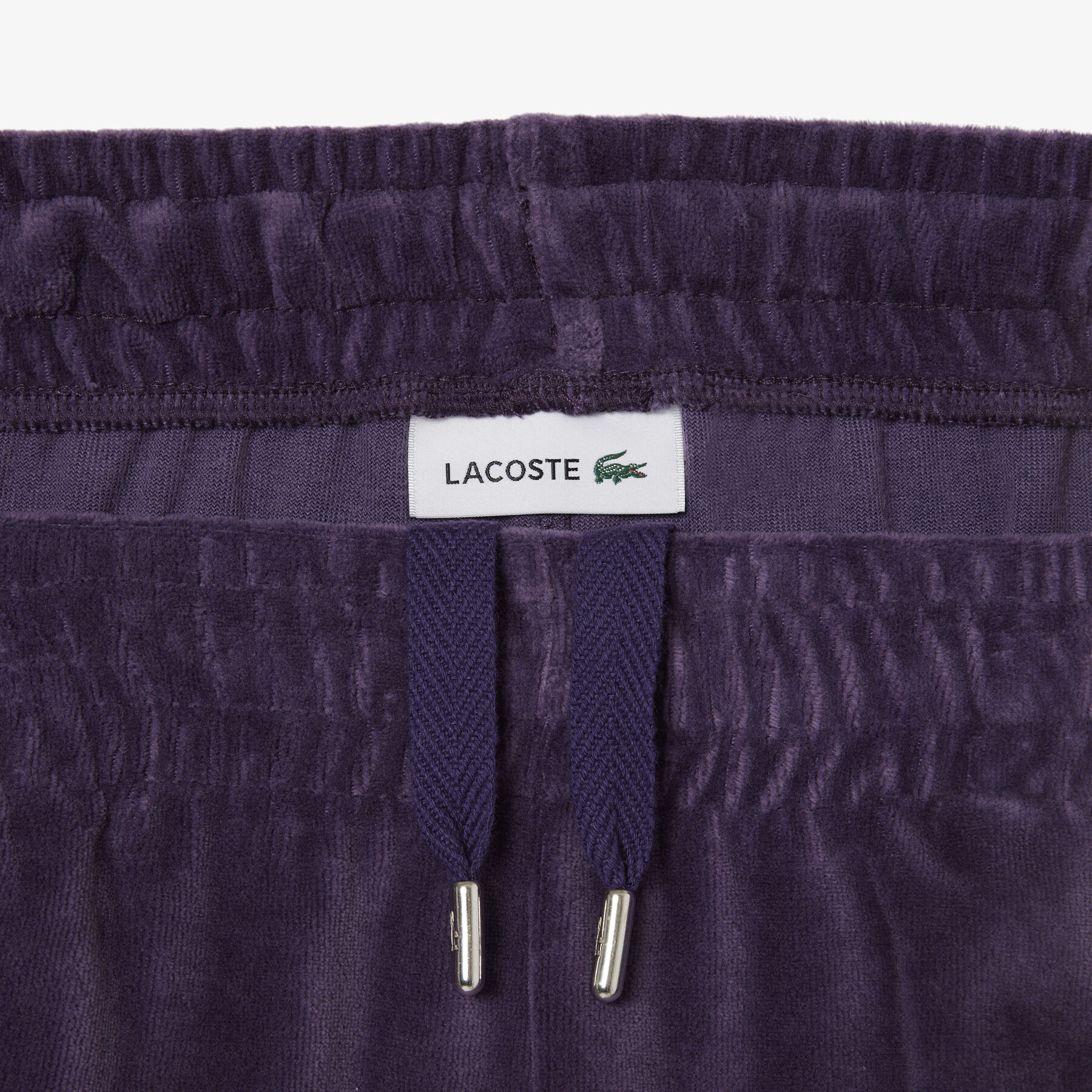 Trim Accent Velour Sweatpants lacoste trim accent velour sweatpants
