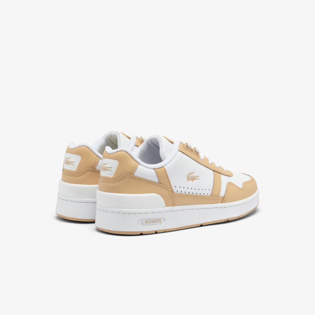 Women's T-Clip Contrasted Leather Trainers Women's T-Clip Contrasted Leather Trainers