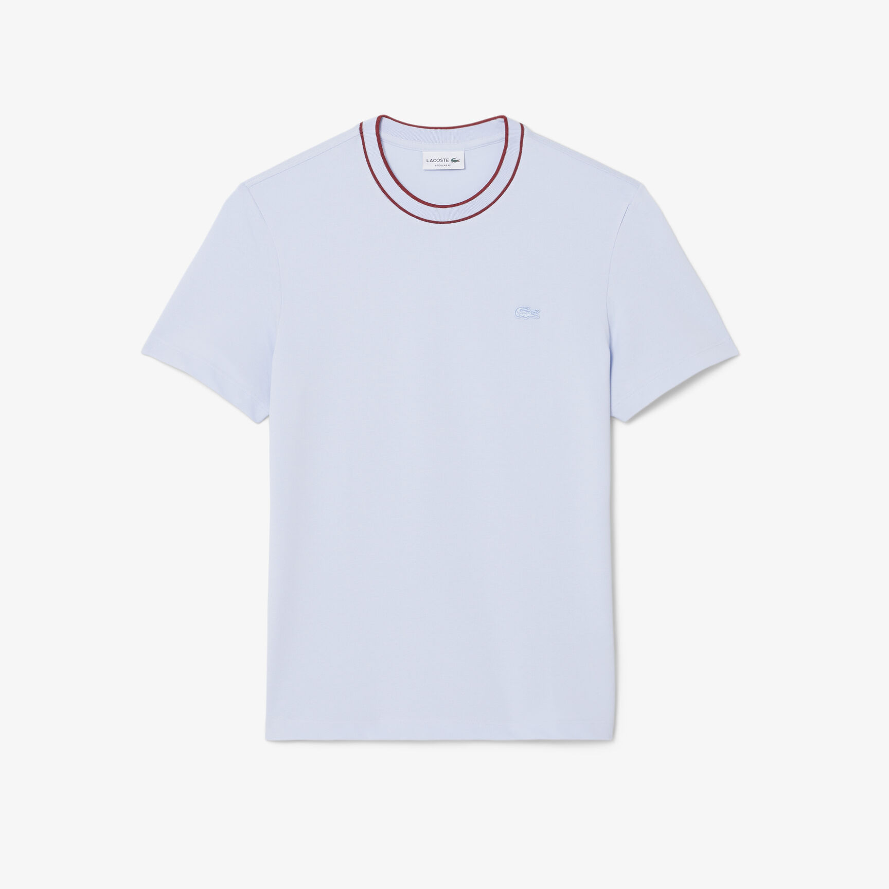 Stretch Pique Stripe Collar T-shirt Stretch Pique Stripe Collar T-shirt