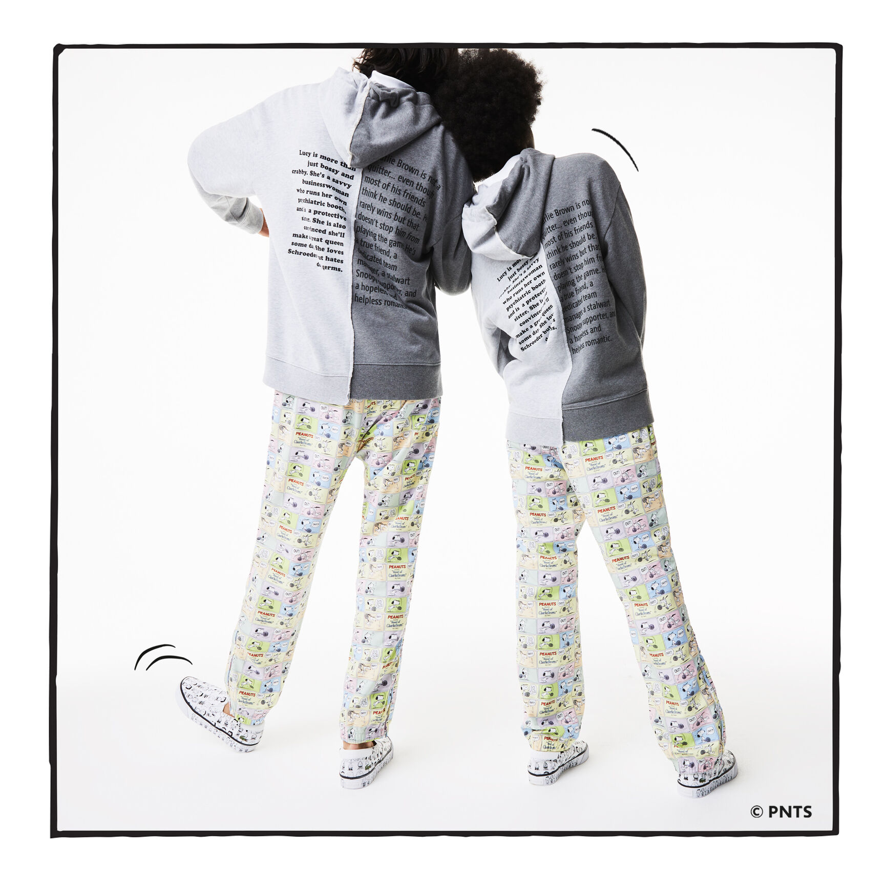 Unisex Lacoste x Peanuts Light Print Tracksuit Pants