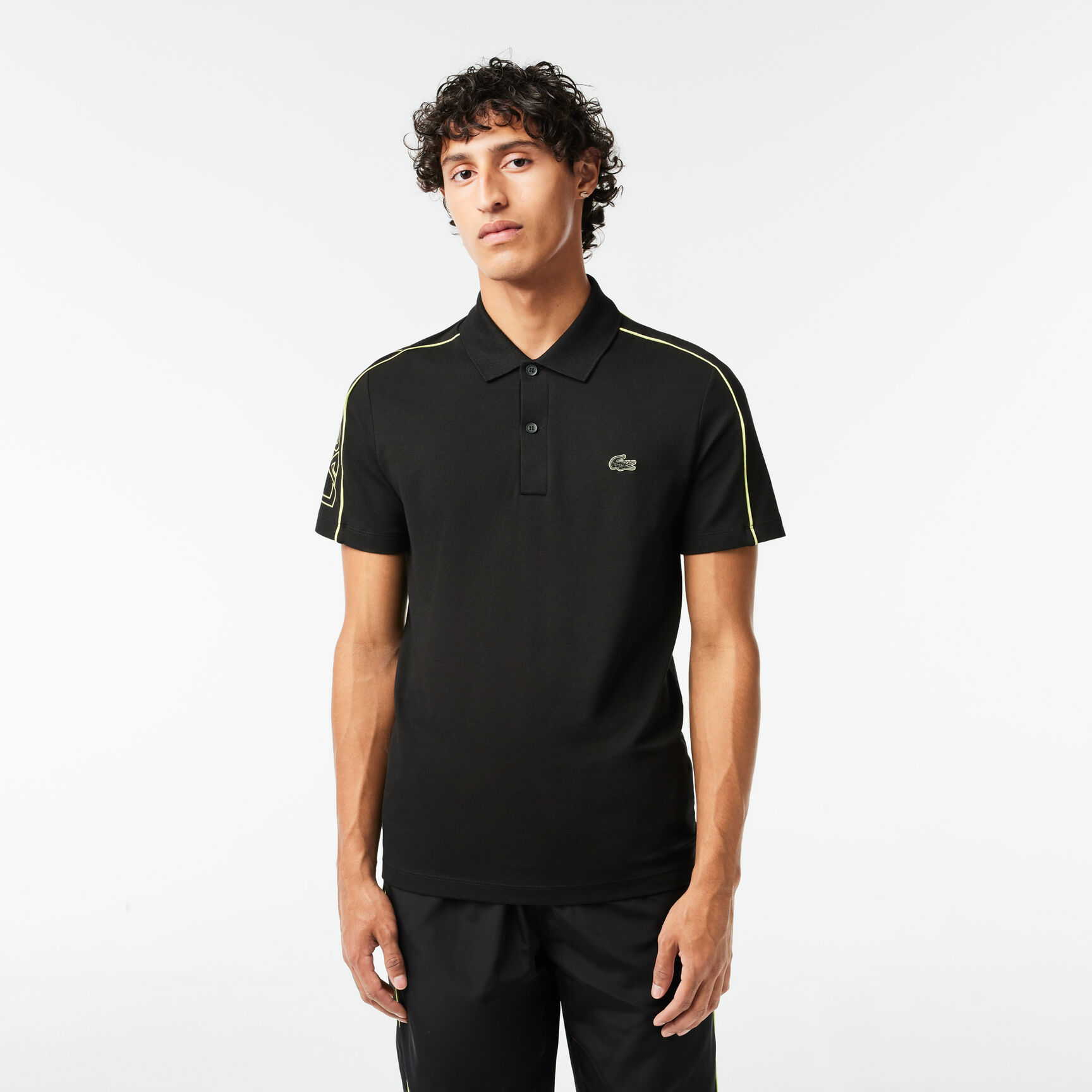 Slim Fit Lacoste Movement Polo Shirt Technical Pique Slim Fit Lacoste Movement Polo Shirt Technical Pique