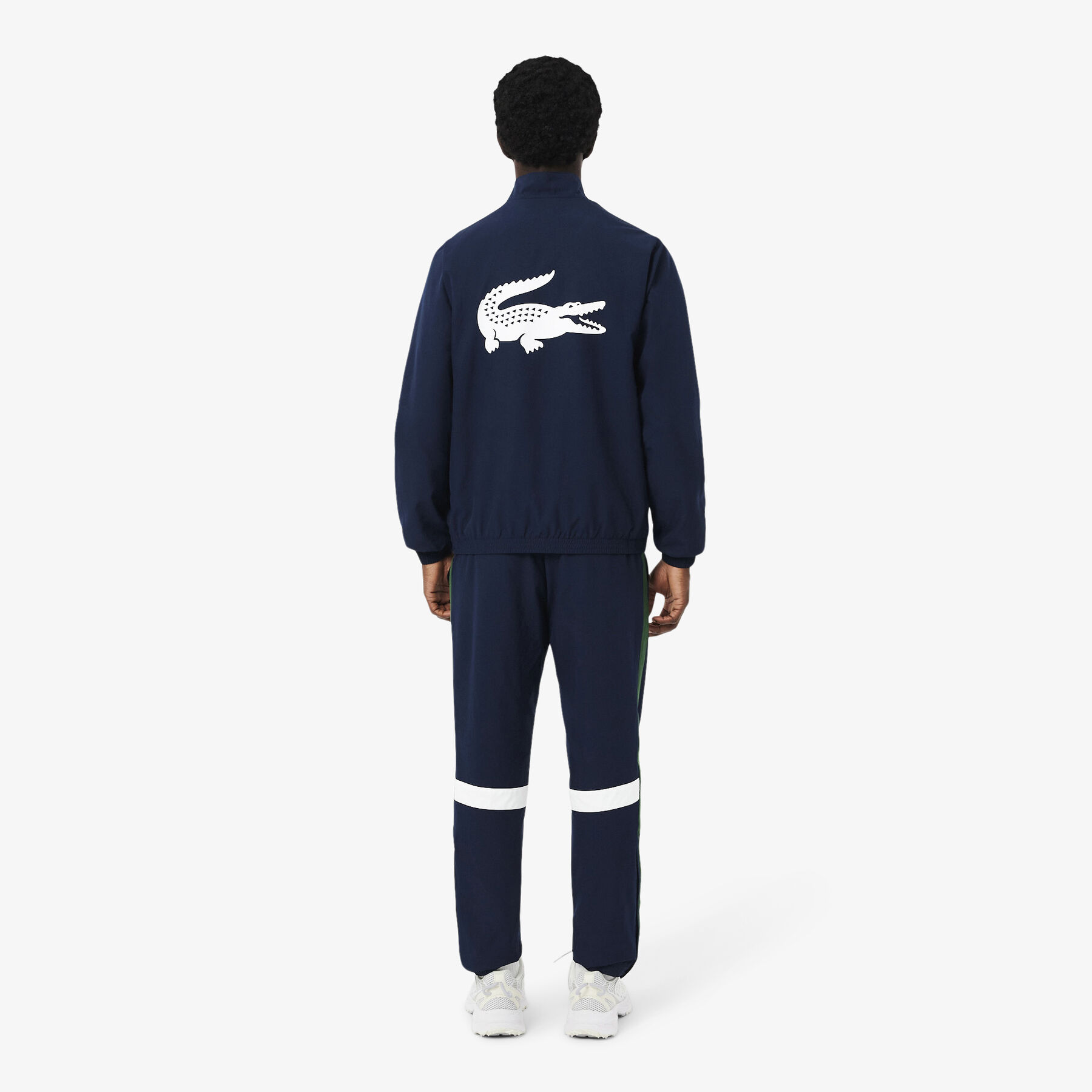 lacoste sport printed tracksuit