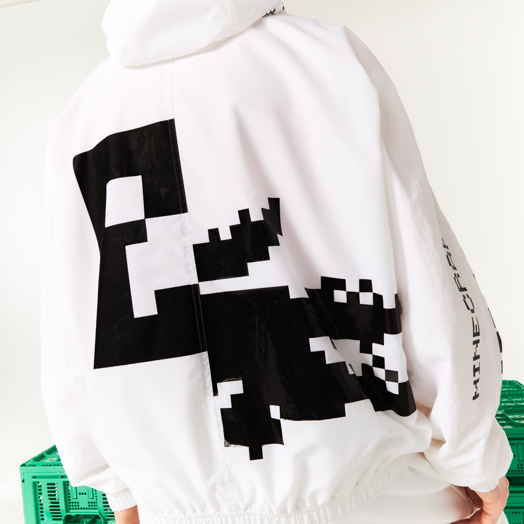 Unisex Lacoste L!VE x Minecraft Zippered Jacket Unisex Lacoste L!VE x Minecraft Zippered Jacket