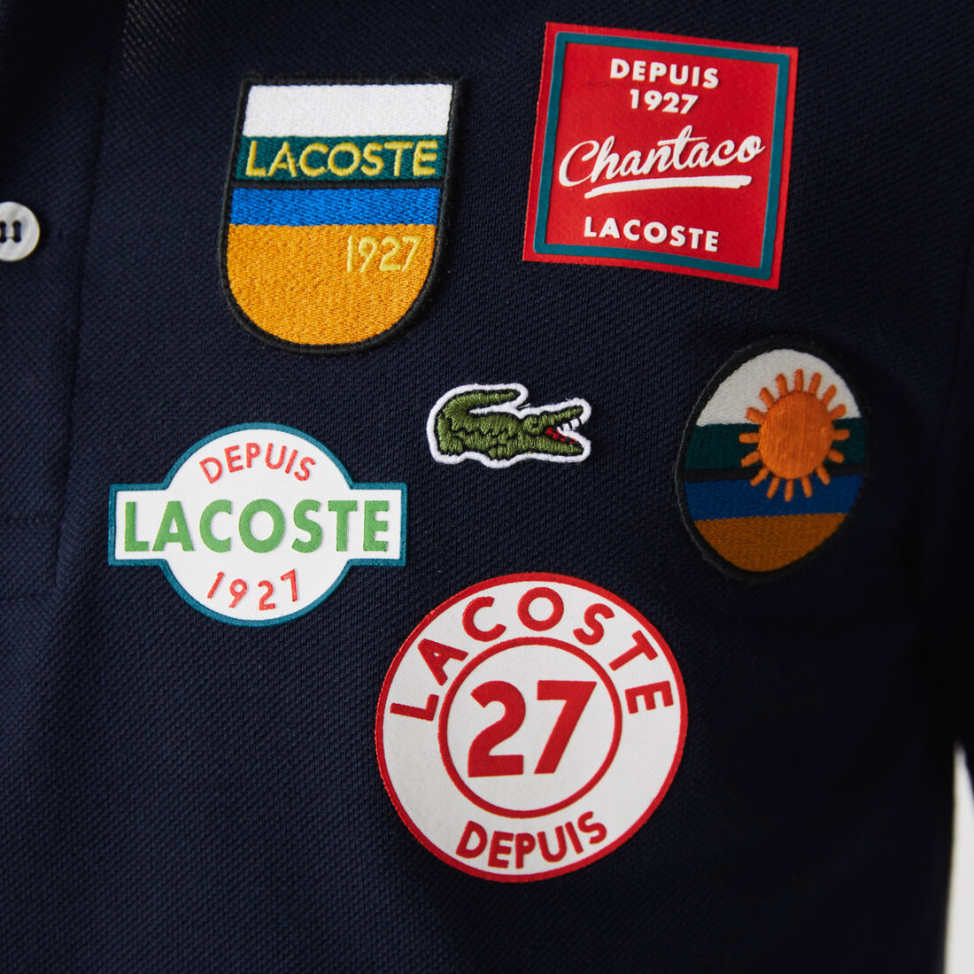 Men’s Lacoste Regular Fit Badge Cotton Polo Men’s Lacoste Regular Fit Badge Cotton Polo