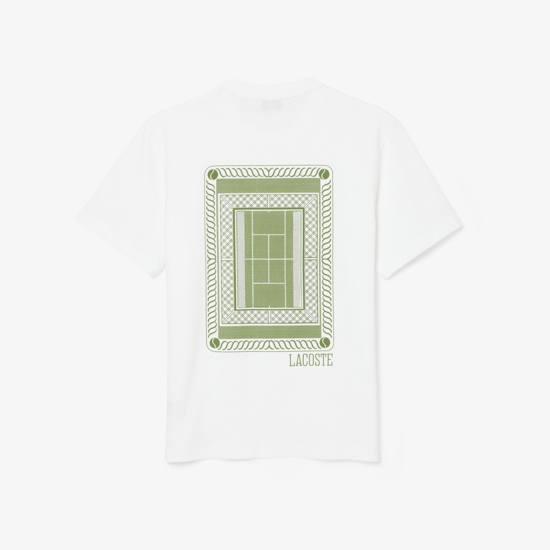 Printed Jersey T-shirt lacoste printed jersey t shirt