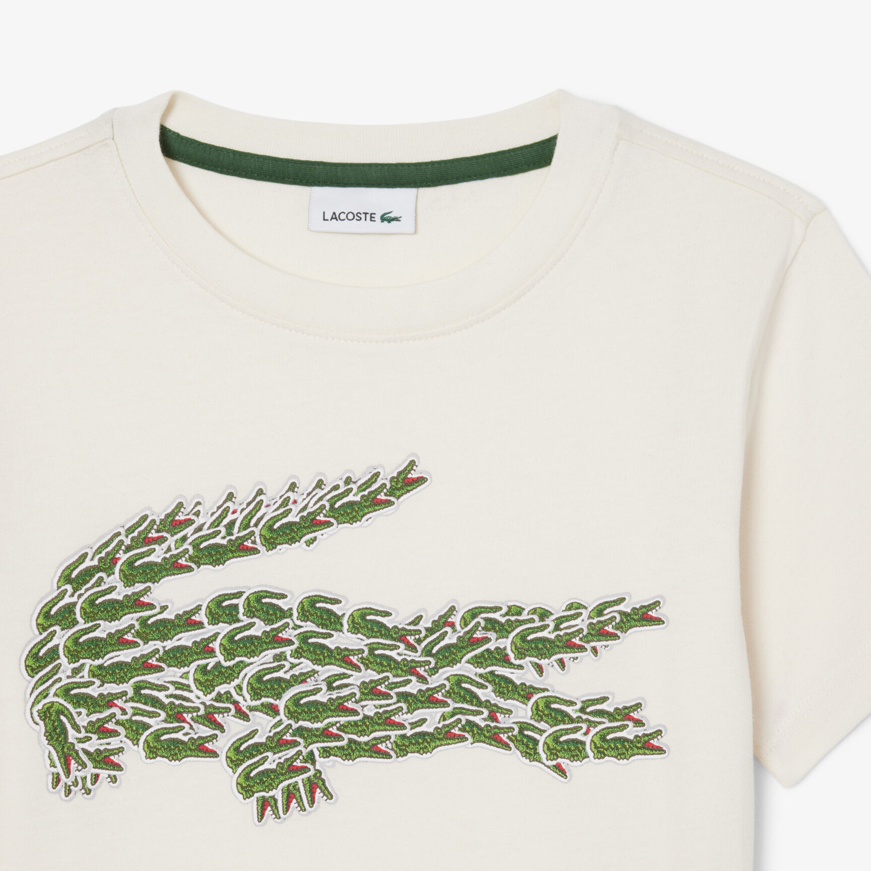 تي شيرت قطني بطبعة تمساح