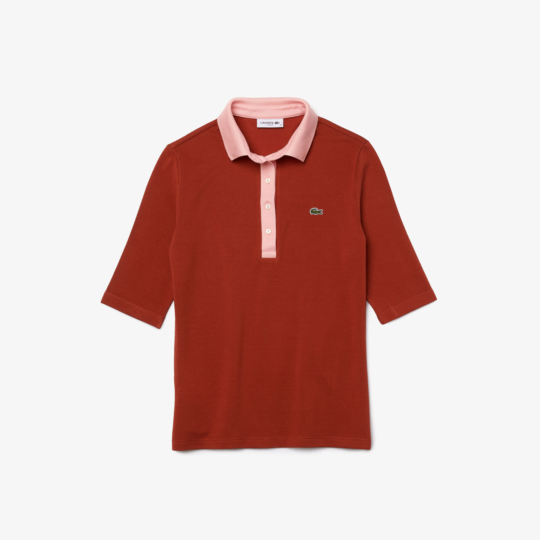 Women&rsquo;s Lacoste Slim Fit Cotton Polo Shirt
