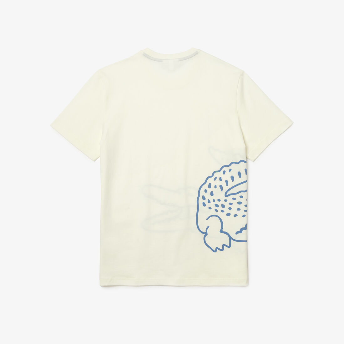 Men’s Crew Neck Crocodile Print Organic Cotton T-shirt Men’s Crew Neck Crocodile Print Organic Cotton T-shirt