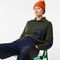 Women's Lacoste Zip Trucker Neck Color-Block Sweater women s lacoste zip trucker neck color block sweater