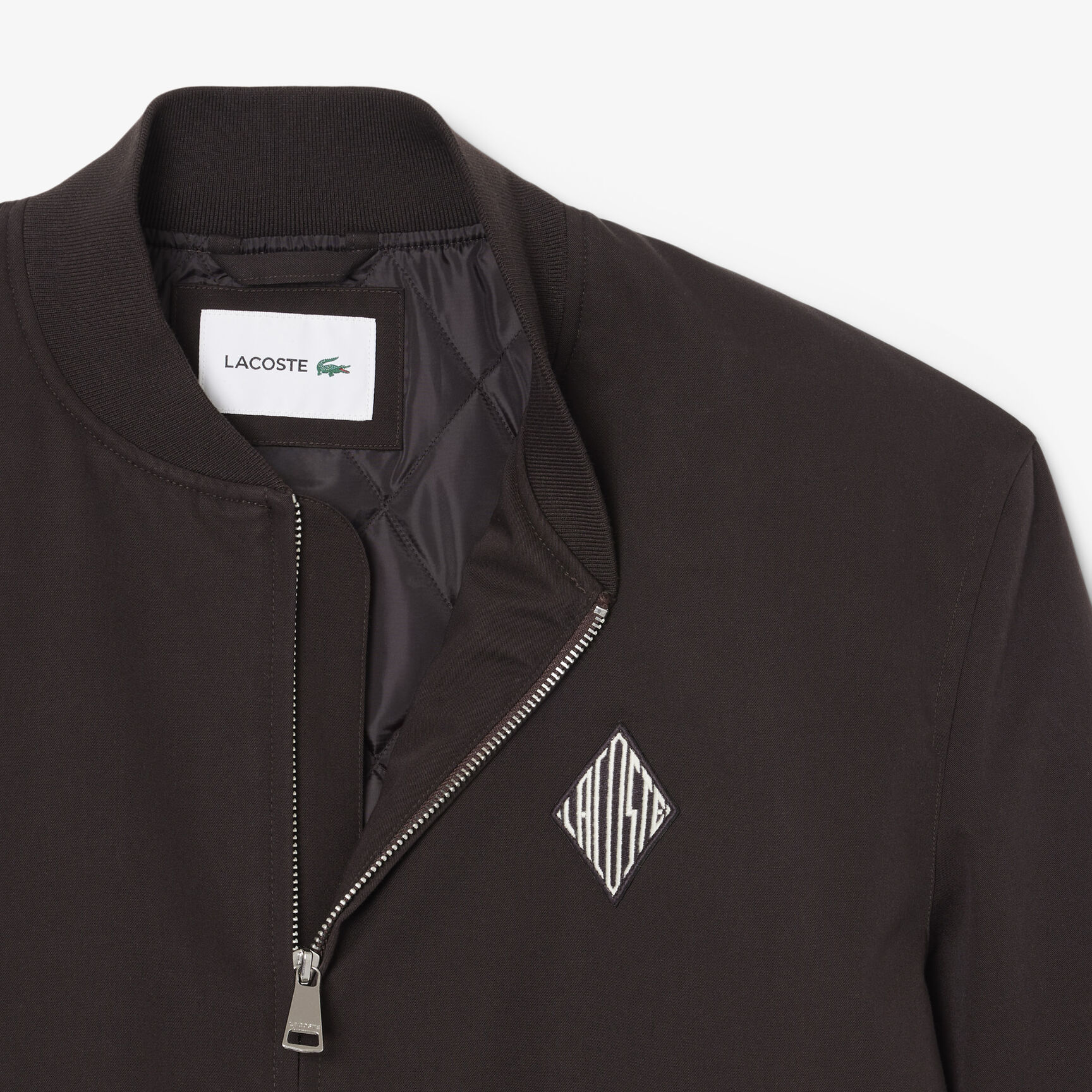 جاكيت بومبر مقاوم للماء بشعار كلاسيكي