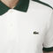 men s lacoste classic fit contrast collar polo