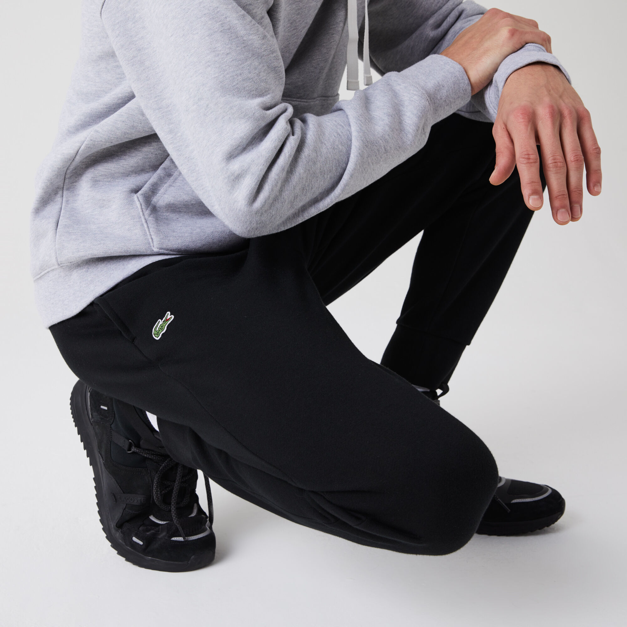 Buy Men s Lacoste SPORT Cotton Fleece Tennis Sweatpants Lacoste SA