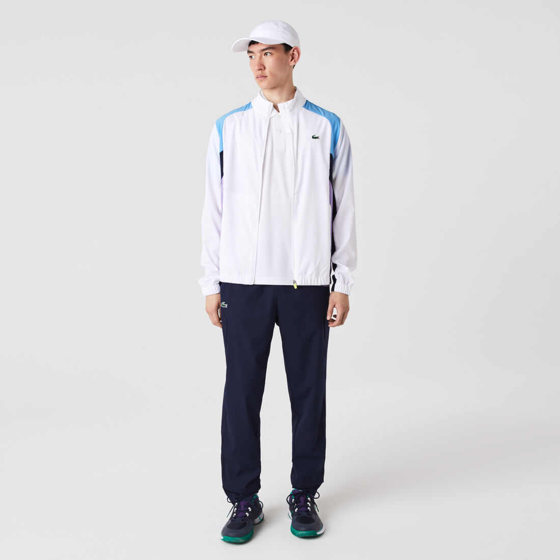 Men's Lacoste SPORT Color-Block Tennis Tracksuit Men's Lacoste SPORT Color-Block Tennis Tracksuit