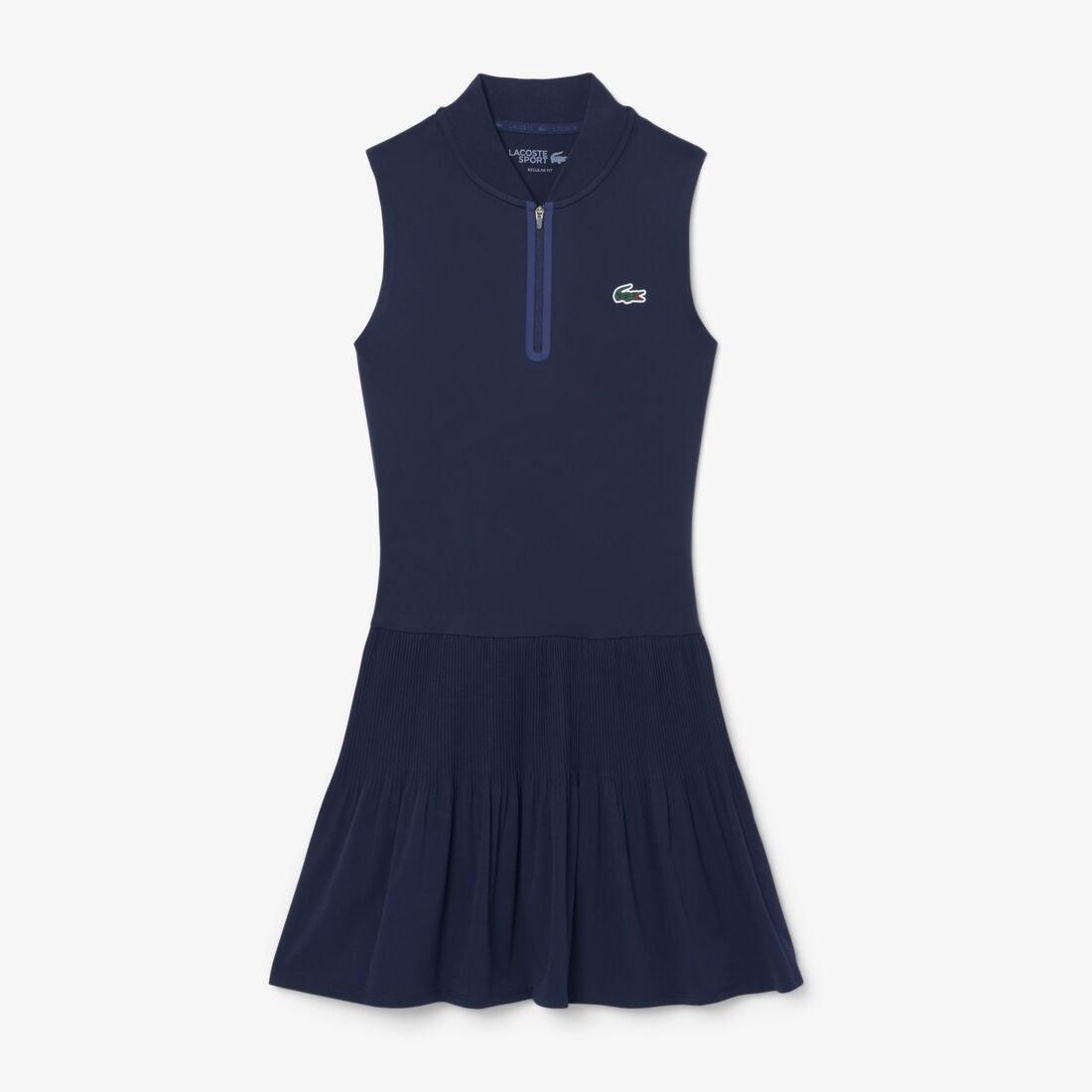 lacoste ultra dry stretch tennis dress with liner