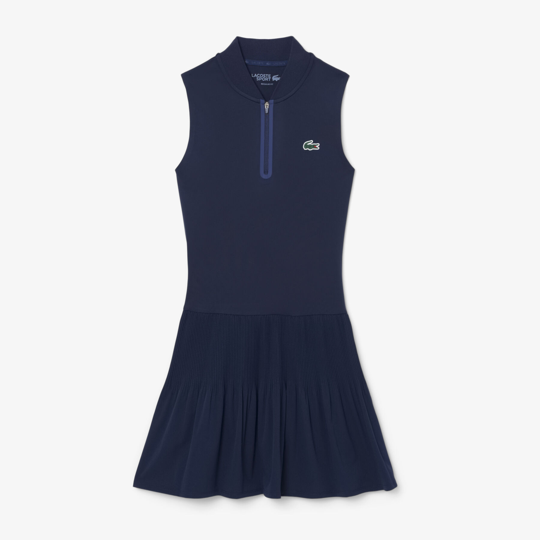 lacoste ultra dry stretch tennis dress with liner