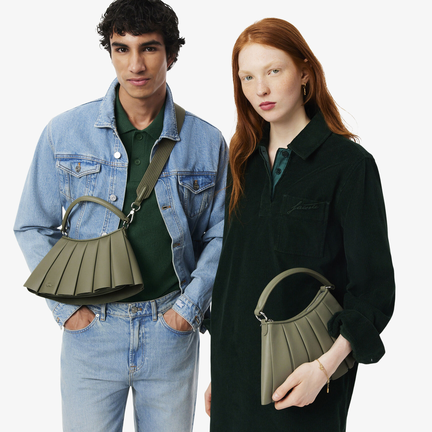 حقيبة لينجلين جلدية صغيرة