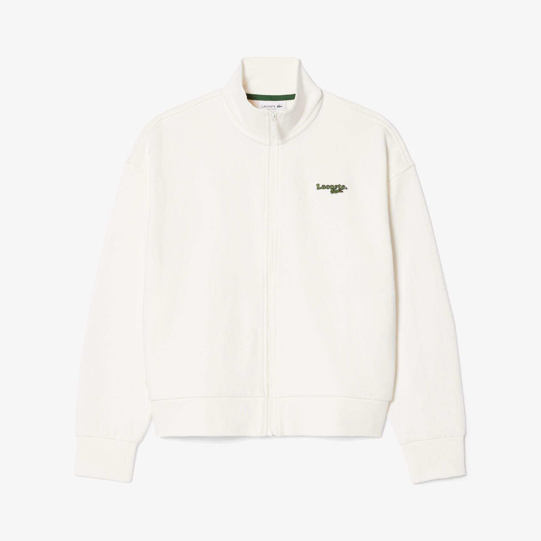 Relaxed Fit Zipped Badge Sweatshirt