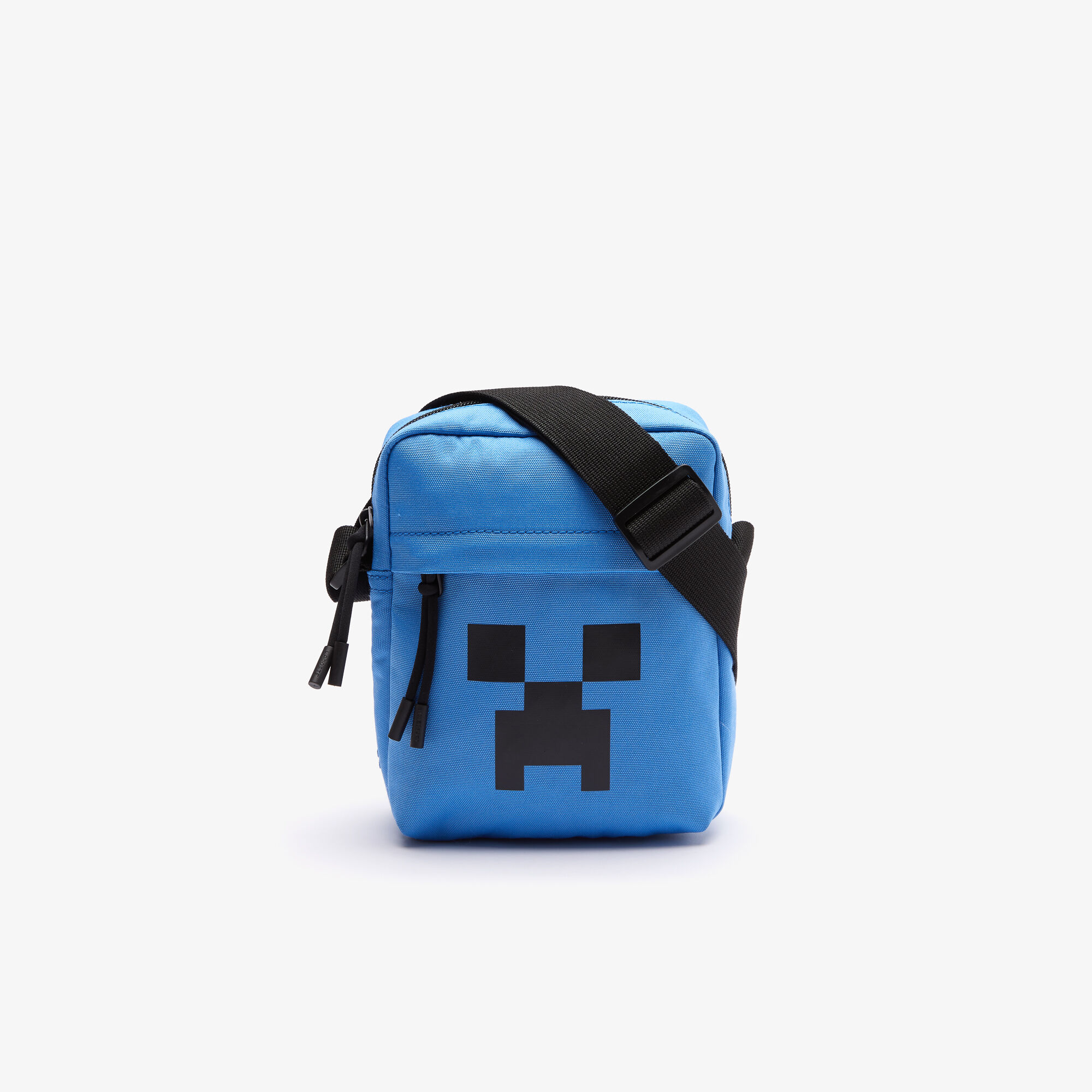 Men's Lacoste x Minecraft Print Canvas Vertical Crossover Bag