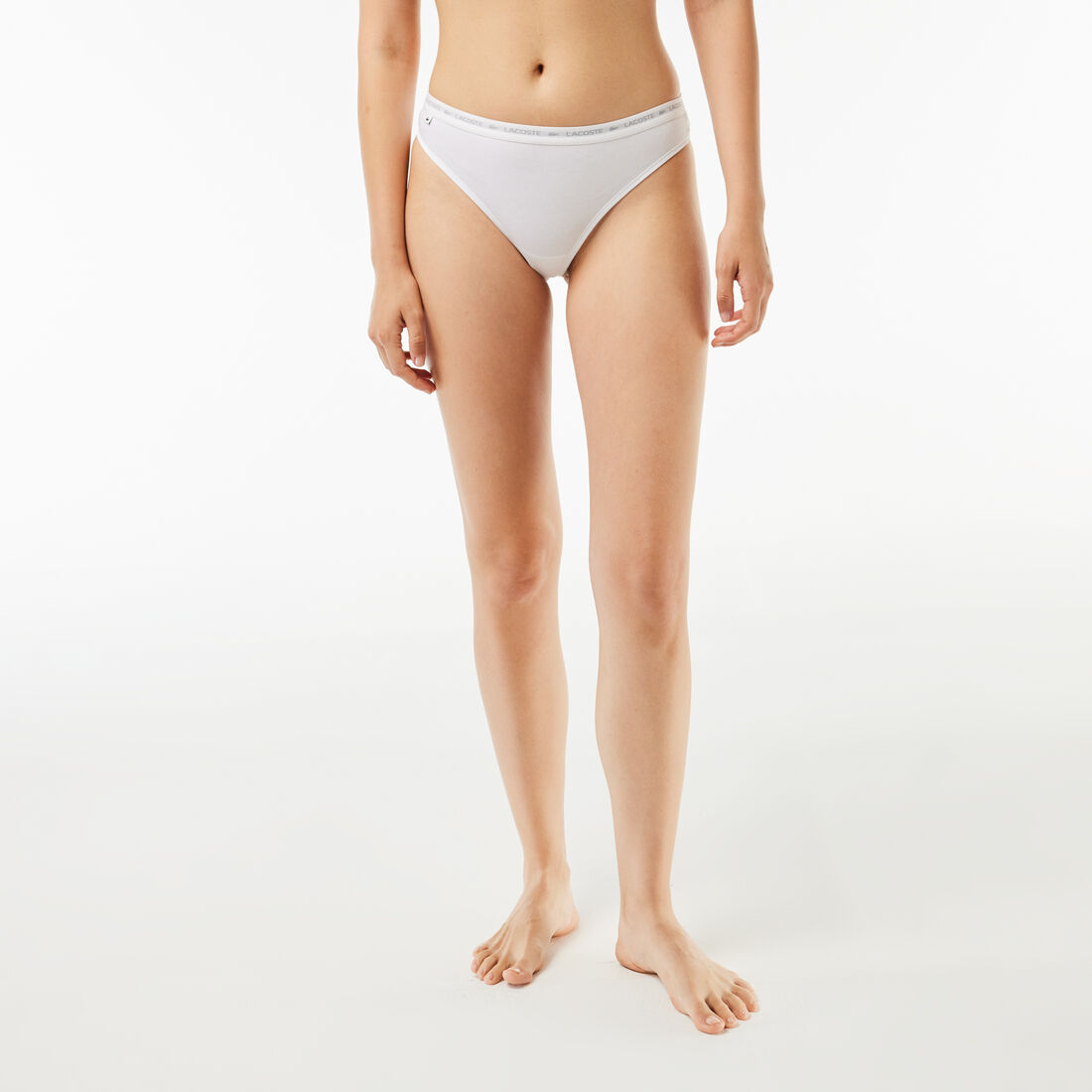 طقم ثونغ قطن مطاطي بتصميم رفيع ، 3 قطع طقم ثونغ قطن مطاطي بتصميم رفيع ، 3 قطع