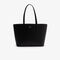 Women’s Chantaco Piqué Leather Tote Bag lacoste women s chantaco piqu leather tote bag
