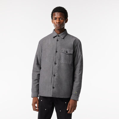 Quilted Large Croc Overshirt