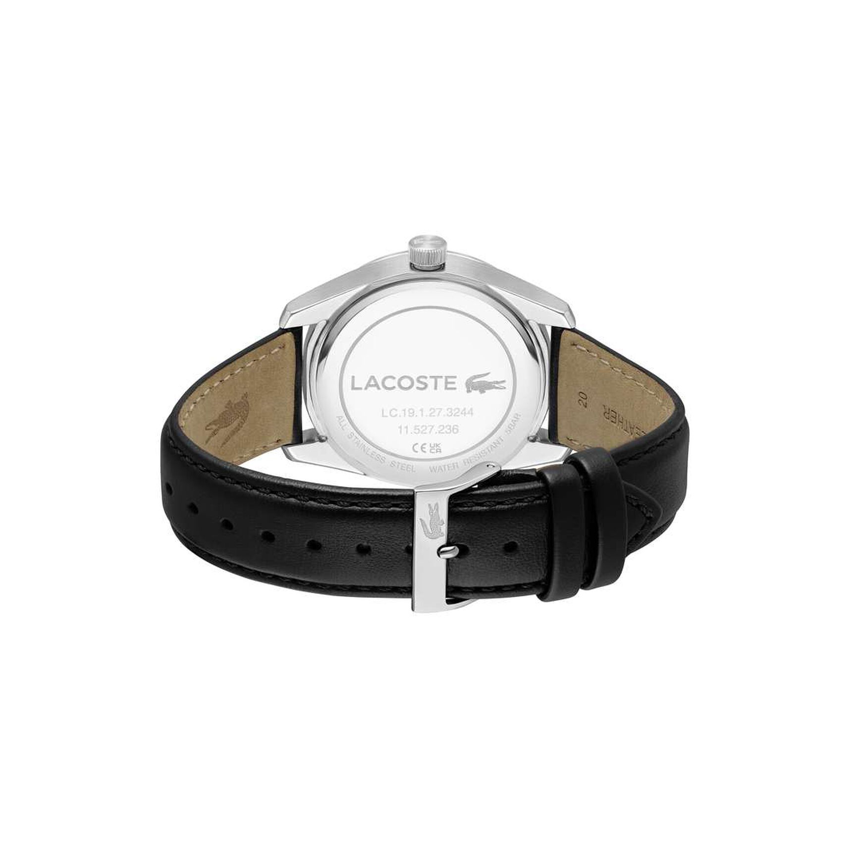 ساعة كوارتز جلدية للرجال بثلاثة عقارب