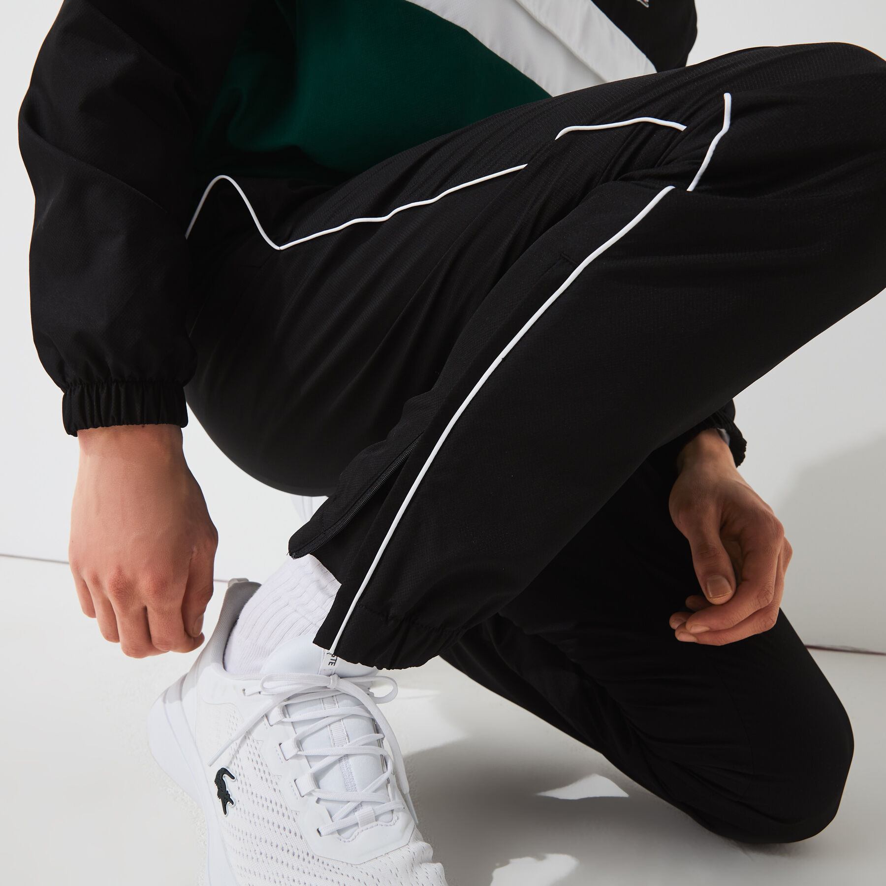 men s lacoste sport packable jacket tracksuit