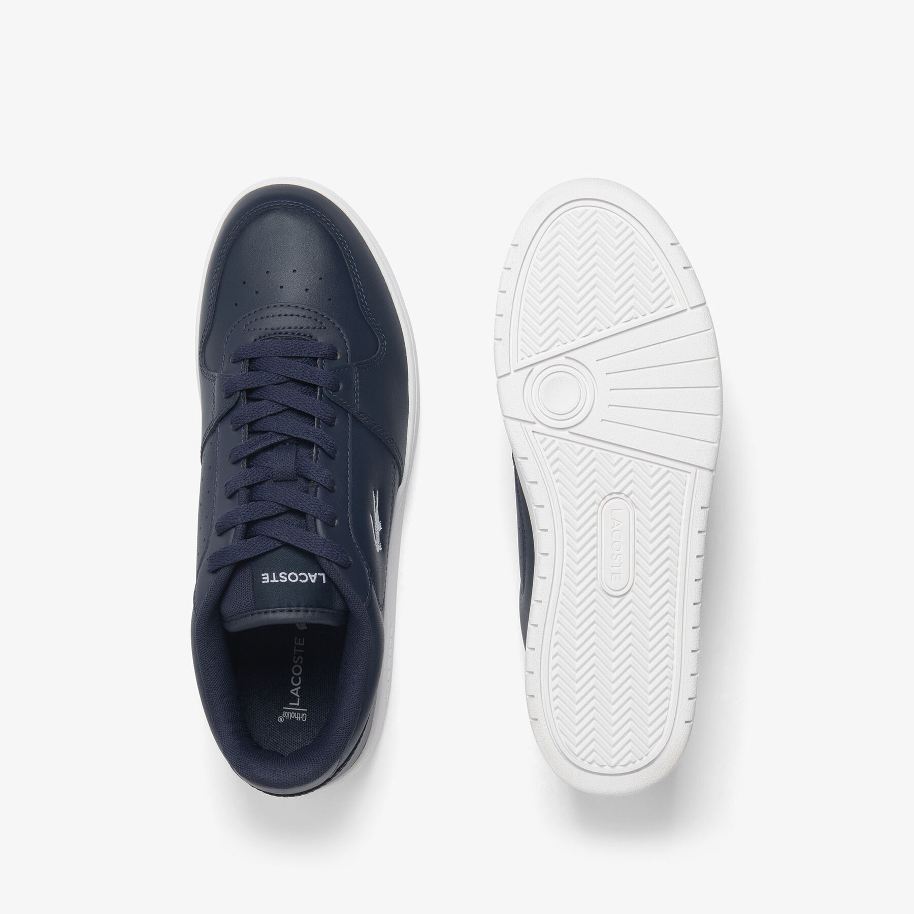 Men's Court Ace Leather Sneakers حذاء رياضي كورت إيس رجالي من الجلد - 50SMA0070-092