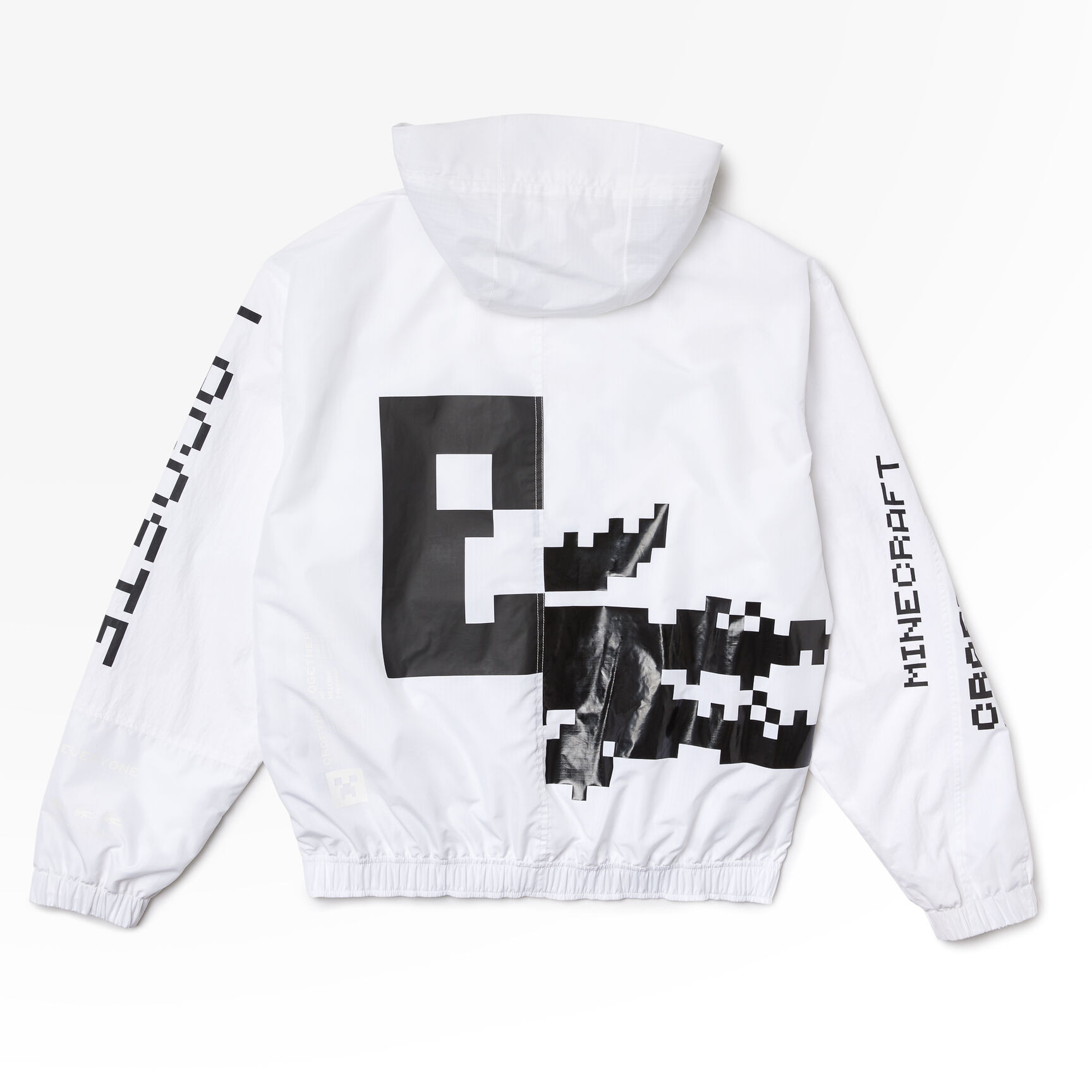 Unisex Lacoste L!VE x Minecraft Zippered Jacket Unisex Lacoste L!VE x Minecraft Zippered Jacket
