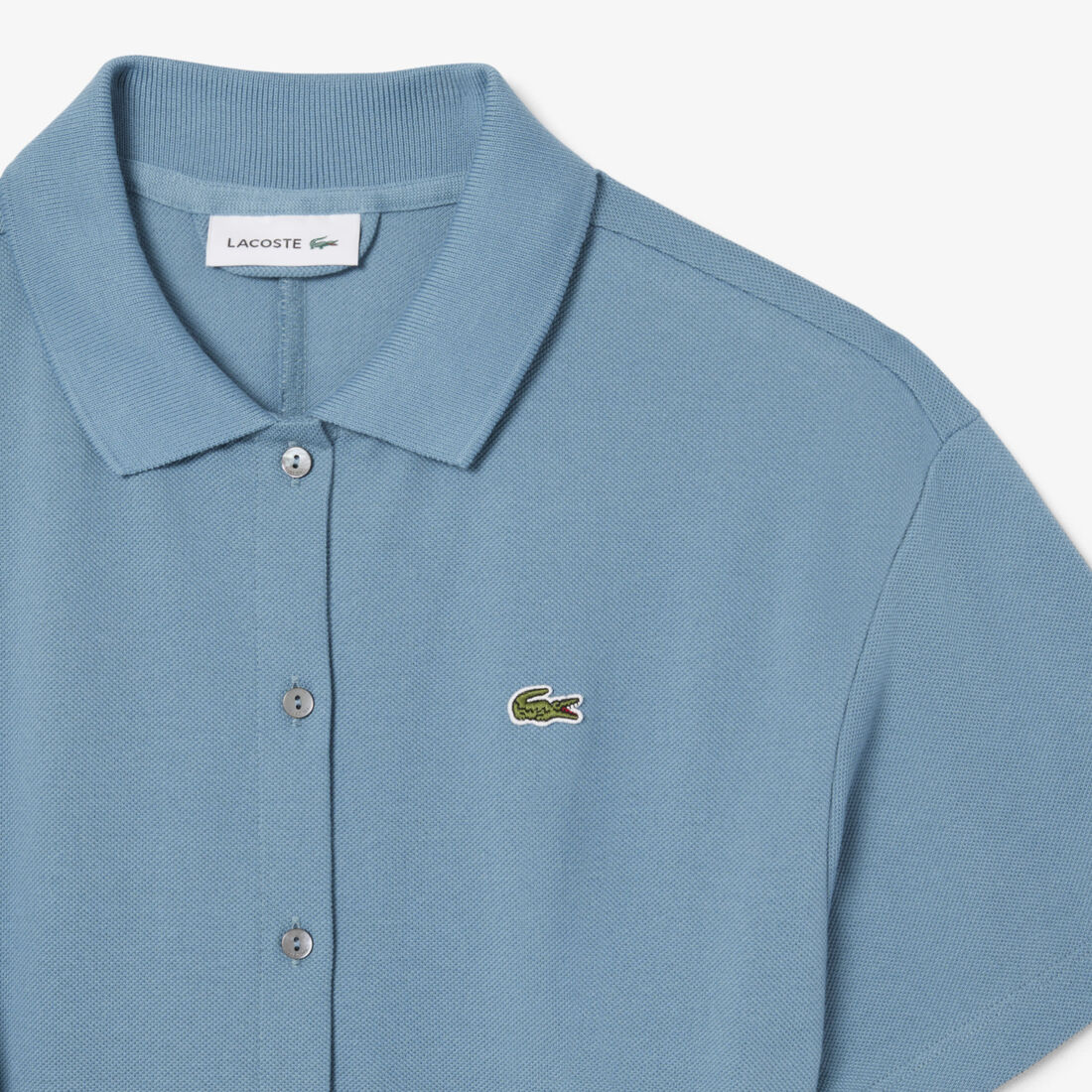 Flared Petit Pique Polo Dress Flared Petit Pique Polo Dress