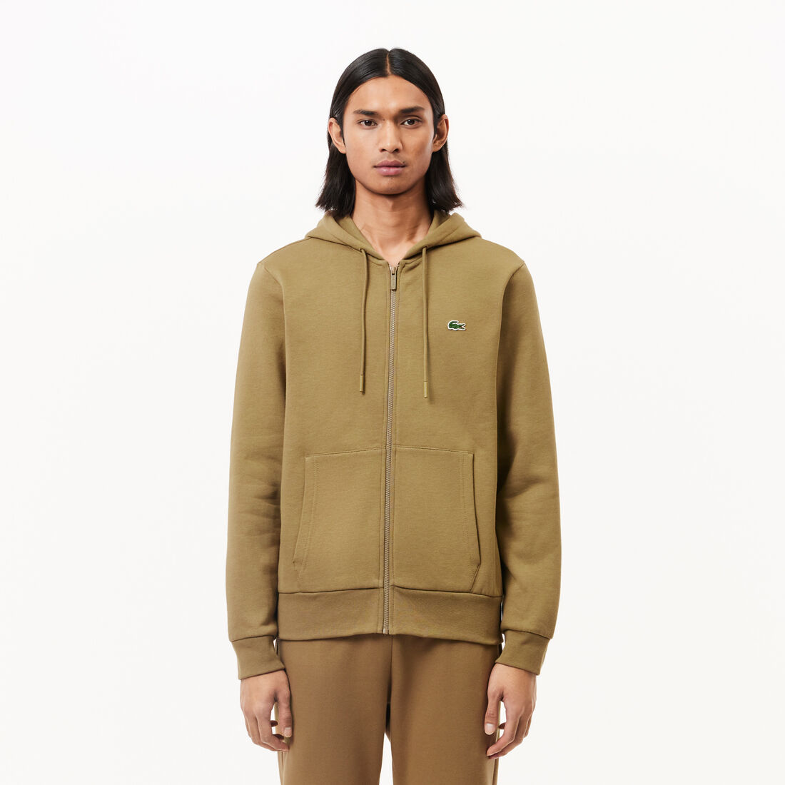 هودي من الصوف بسحاب