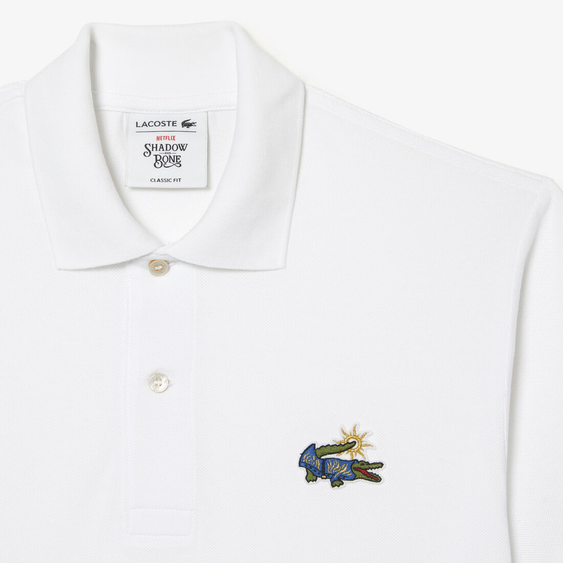 Men’s Lacoste x Netflix Organic Cotton Polo Shirt Men’s Lacoste x Netflix Organic Cotton Polo Shirt