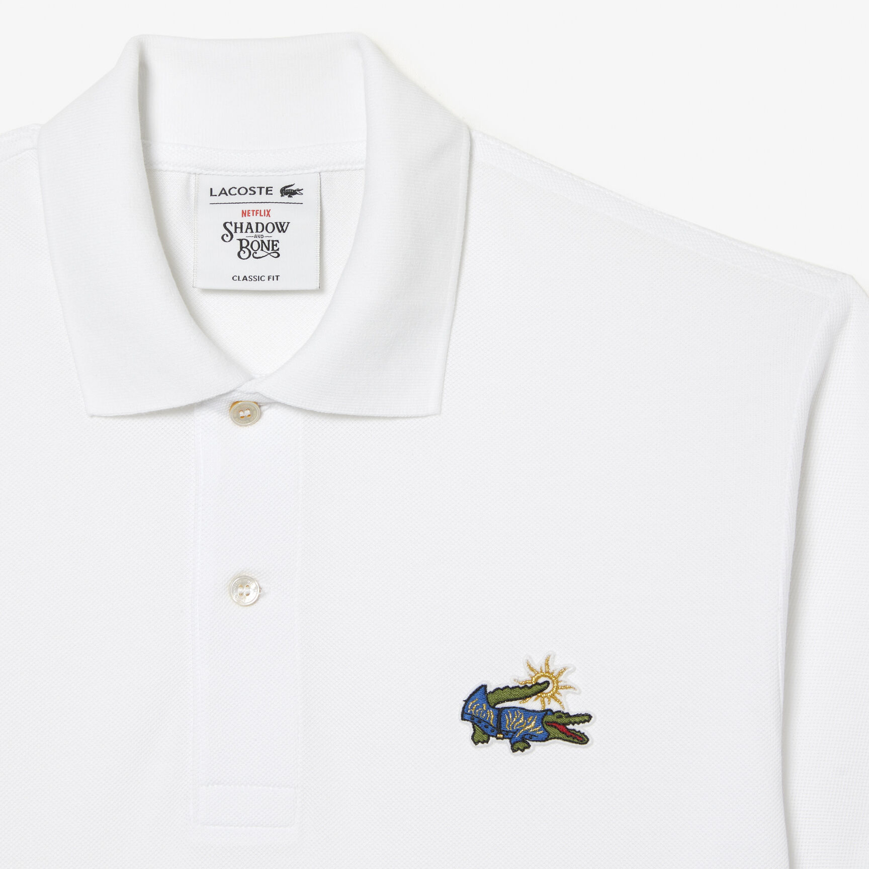 Men’s Lacoste x Netflix Organic Cotton Polo Shirt Men’s Lacoste x Netflix Organic Cotton Polo Shirt