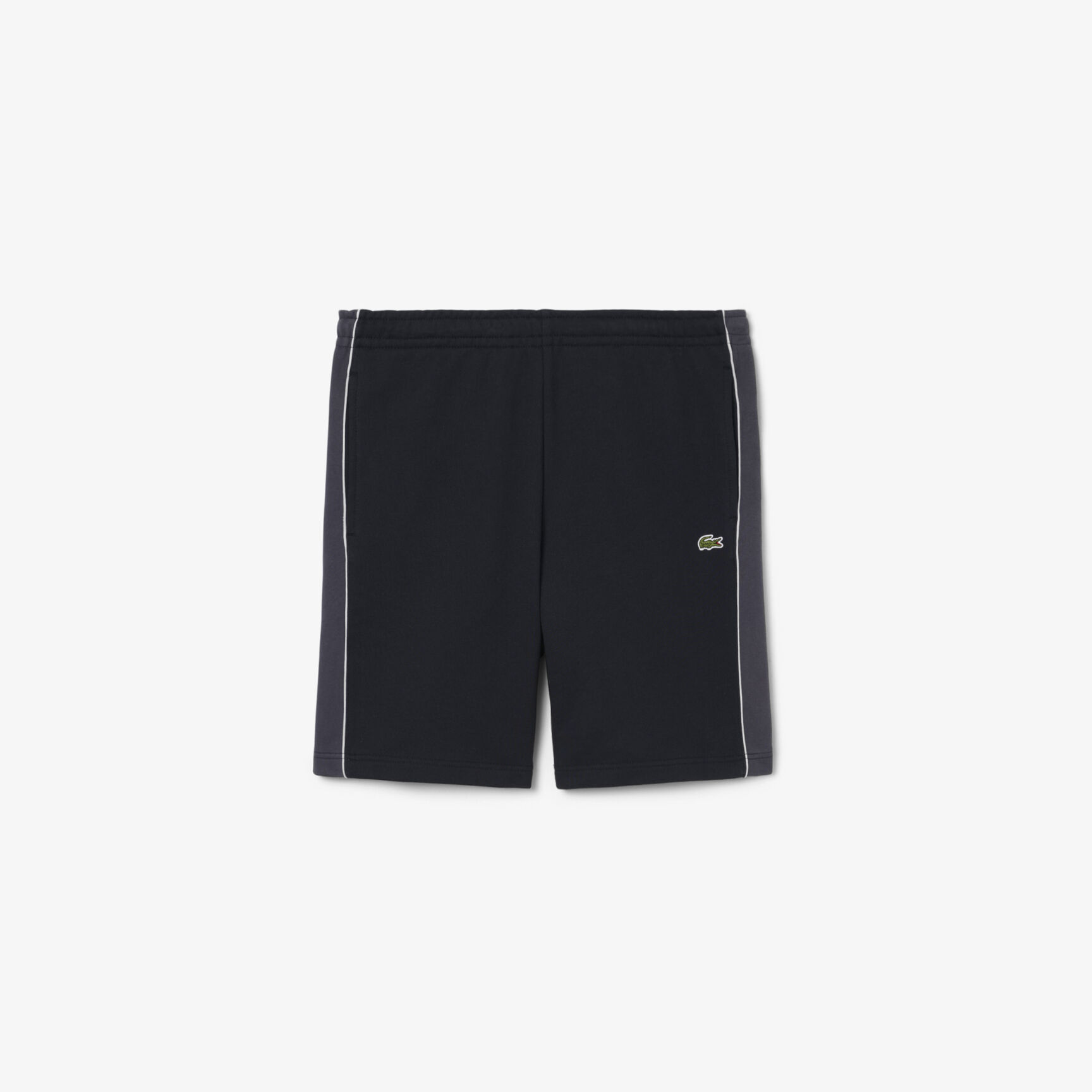 Regular Fit Colour-Block Fleece Shorts