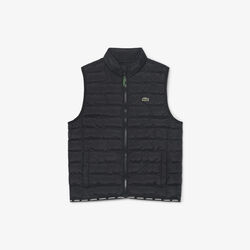 lacoste unisex taffeta puffed vest