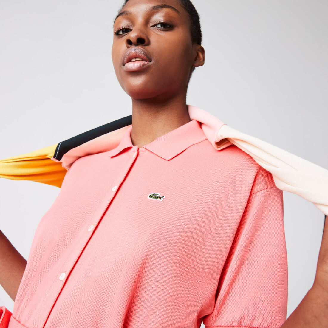 Women's Cotton Piqué Belted Polo Dress Women's Cotton Piqué Belted Polo Dress