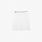 lacoste short pleated elastic waist skirt
