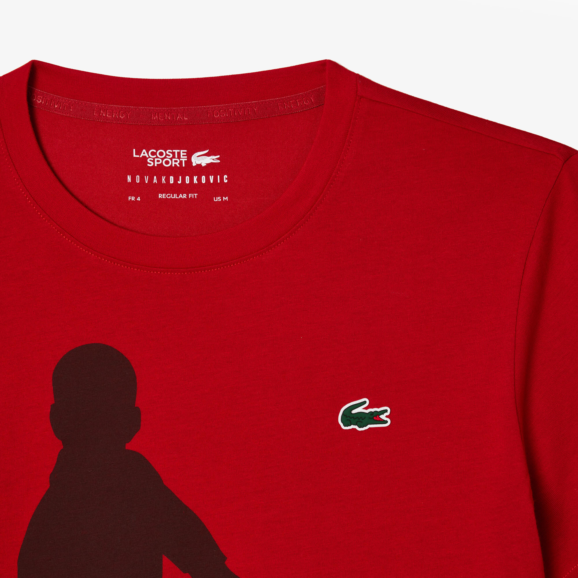 Lacoste Tennis x Novak Djokovic T-shirt and Cap Set, Bordeaux